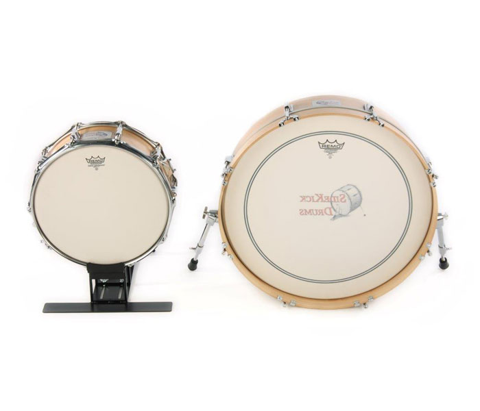 Foot Operated Drum Kit Maple Side Kick Drums