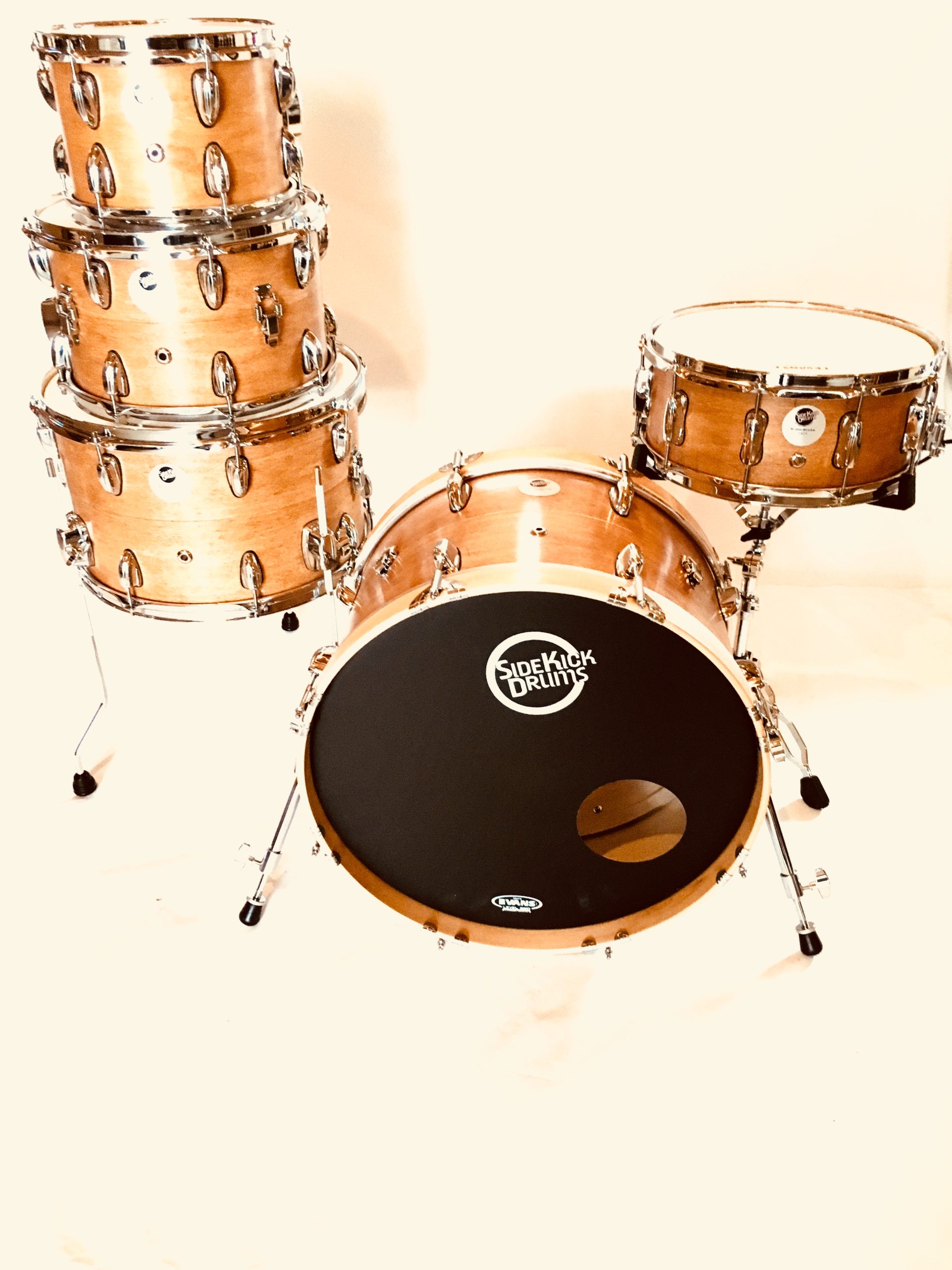 Oscuro Aparte caja Nesting Drum Set "The Slinger" 5 Piece Kit | Side Kick Drums